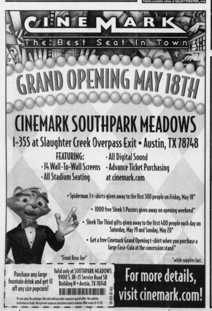 Cinemark Southpark Meadows 14