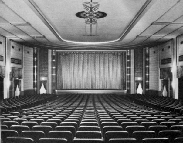 Art Modern auditorium at opening in 1938