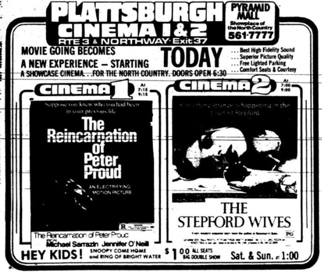 Plattsburgh Cinemas 1 & 2