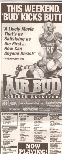 Air Bud: Golden Receiver (1998)