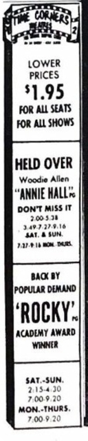 Annie Hall & Rocky at Time Corners