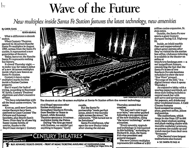 Cinemark Century 16 Santa Fe Station and XD