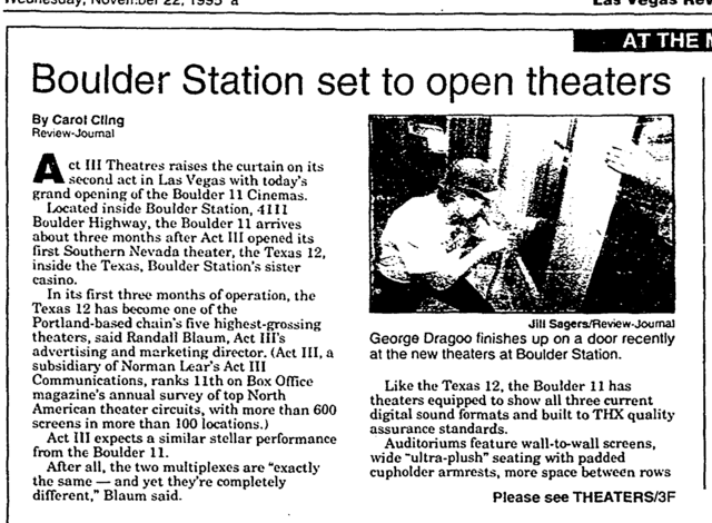 Regal Boulder Station