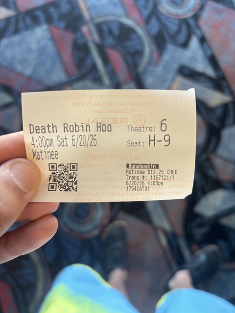 Regal Manahawkin 10 Ticket Stub