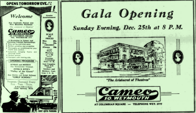 Cameo Theatres 1 & 2