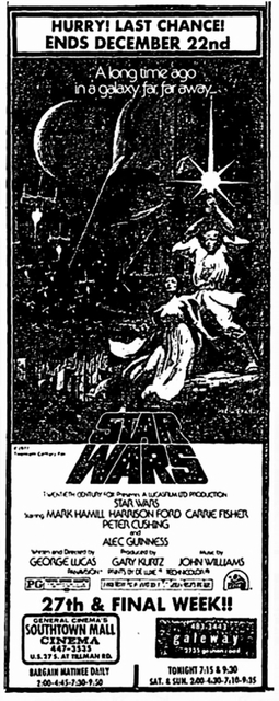 Star Wars 27th Week at Southtown