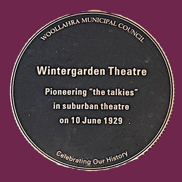 Wintergarden Theatre 622 New South Head Road, Sydney, NSW 
