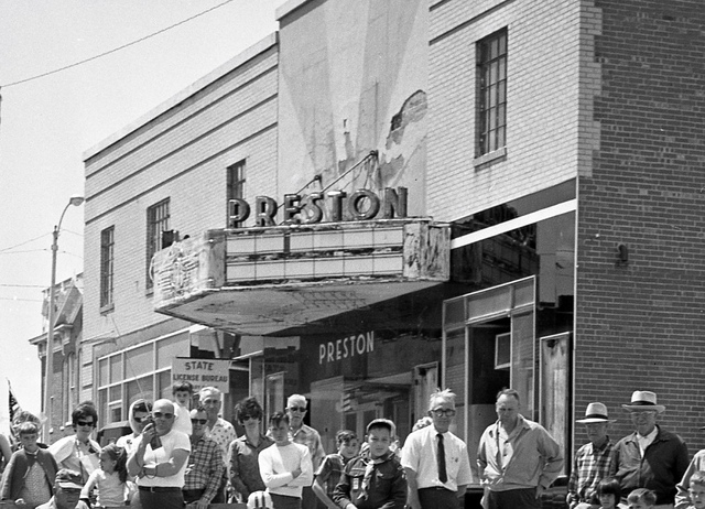 Preston after closure, 1967