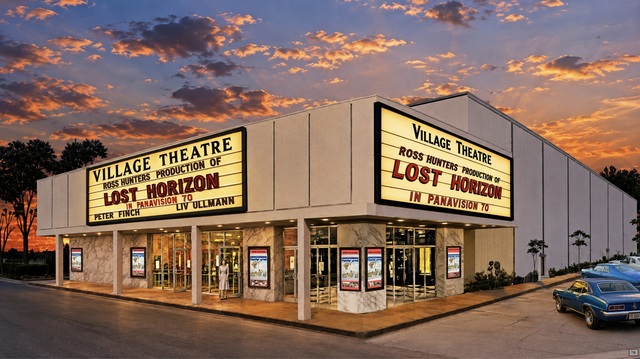 SOUTH HILLS VILLAGE THEATRE 1973 LOST HORIZON in 70mm