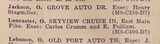 Partial List of Existing Drive-Ins (1950)