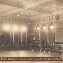 International Order Of Odd Fellows (I.O.O.F.) Interior (Vintage Postcard)