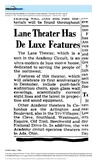The Academy Theatres Circuit (1949)