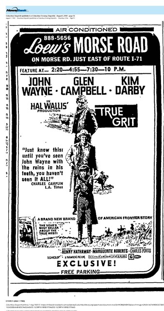 John Wayne--Number Two Box Office Star (1969)