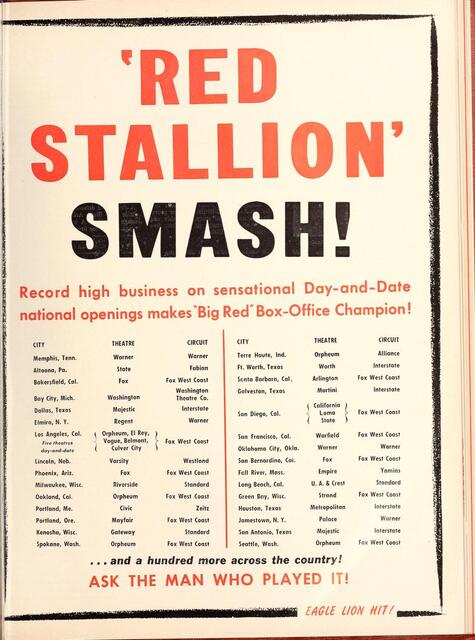 Trade Ad (1947)