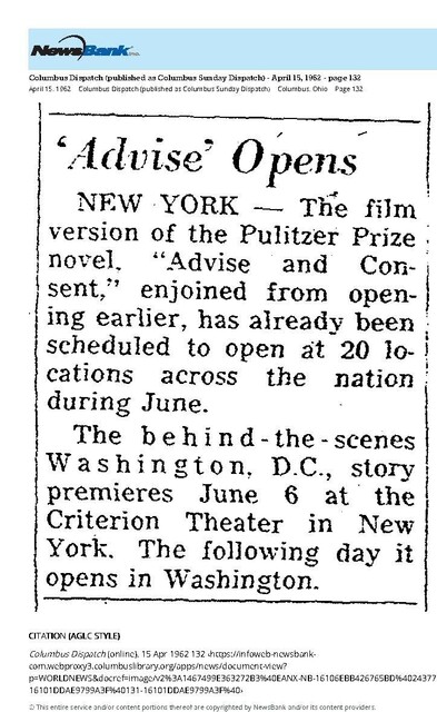 World Premiere (1962)