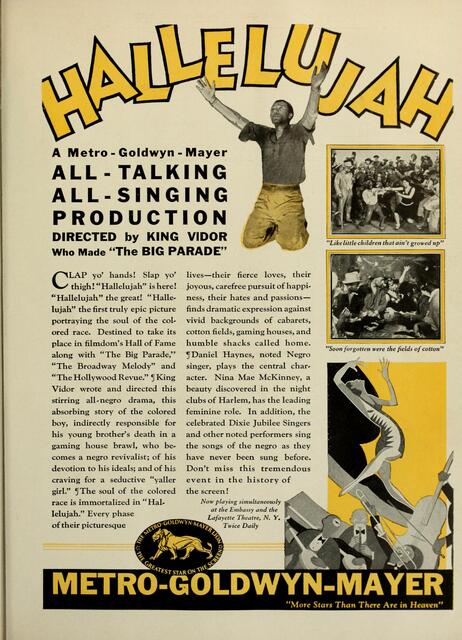 The Hollywood All-Black Film (1929)
