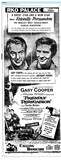 Gary Cooper--Number Six Box Office Star (1957)/His Last Year on the List