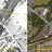 Aerial photos of the Moncrief Drive-in site (1960 and 2024)