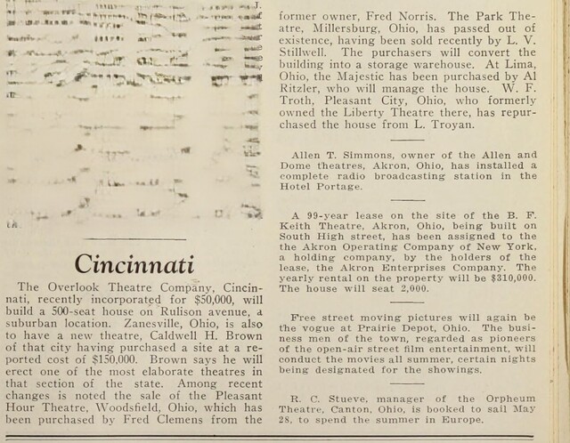 Theater Showman and More (1925)