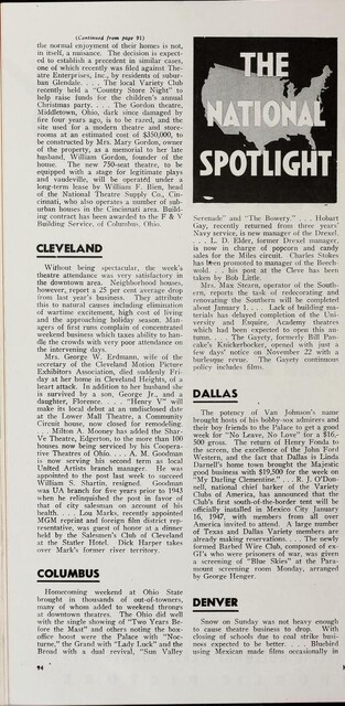 Managerial Change (1946)