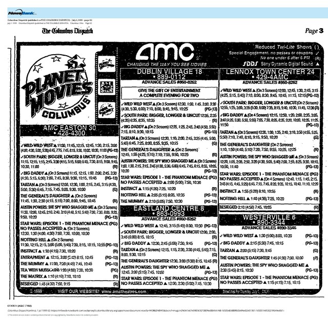 AMC Theatre Circuit (1999)