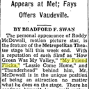 Roddy McDowall appearance.