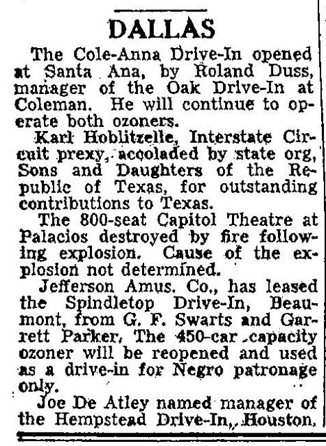 African American Theater (1952)