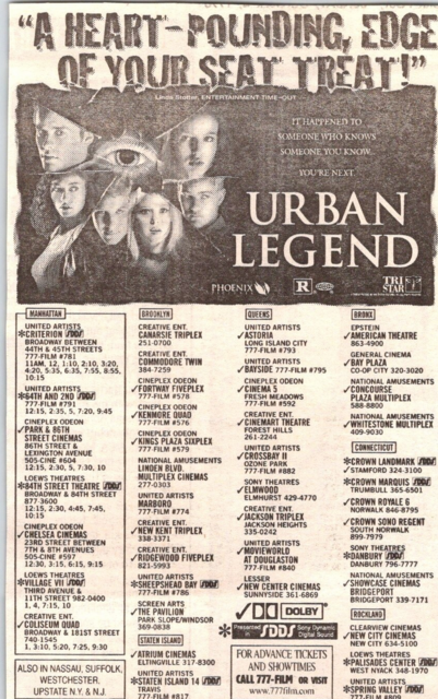 Urban Legend (1998)