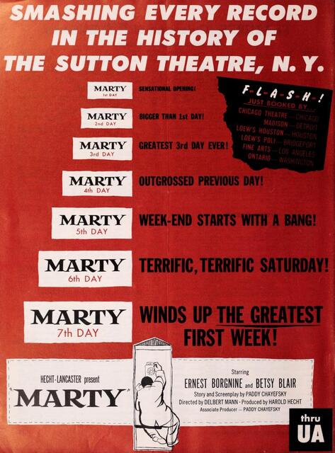 The Great Directors: Delbert Mann (1955)