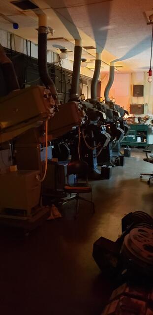 Projection Booth Fox Paramount Theatre Oakland CA 