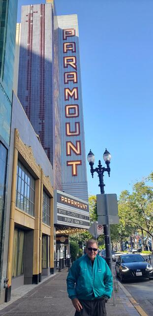 Oakland Fox Paramount Theatre Neon Marquee