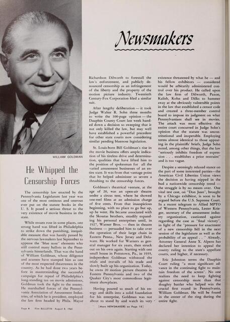 Theater Showman and More (1960)