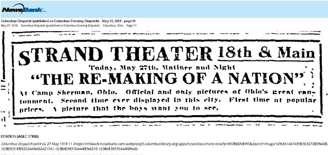 Before the Theater was Renamed the Hollywood (1918)