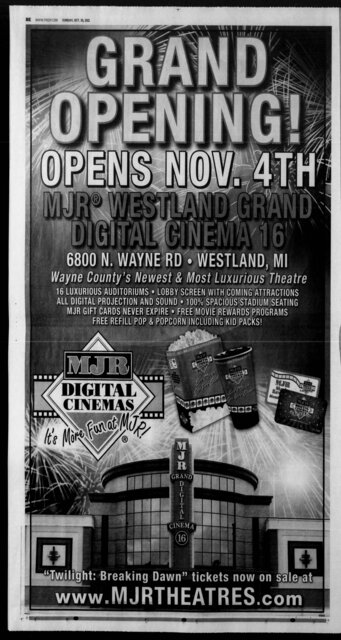 MJR Westland Grand Digital Cinema 16