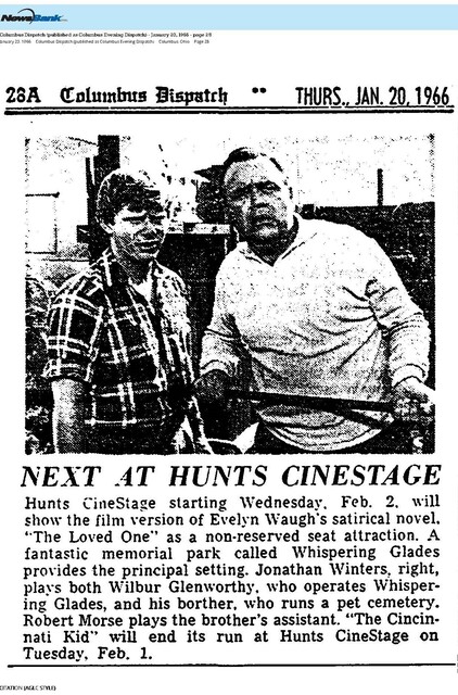 Two of My Favorite Comic Actors from the Sixties: 1966