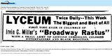 Before the Theater was Renamed the Uptown (1921)