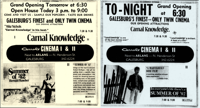 Carrol's Cinema Twin 1 & 2