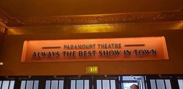 Side Boxoffice Area Paramount Theatre