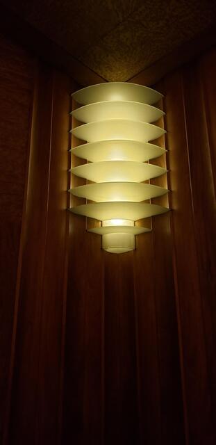Upstairs Lobby Restroom Deco Light  Oakland Paramount Theatre 
