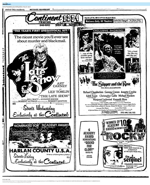 Ad for March 27, 1977