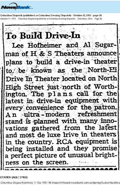 New Theater Plans (1951)