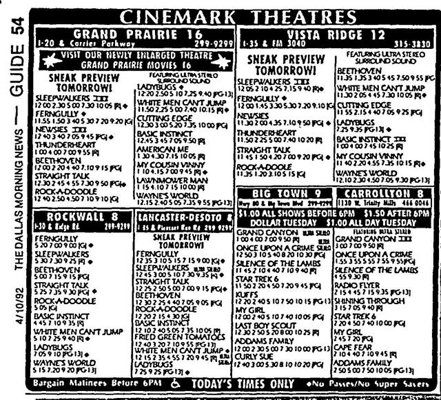 Cinemark Grand Prairie