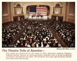 Mid 1940’s view of the Indiana’s beautiful auditorium.