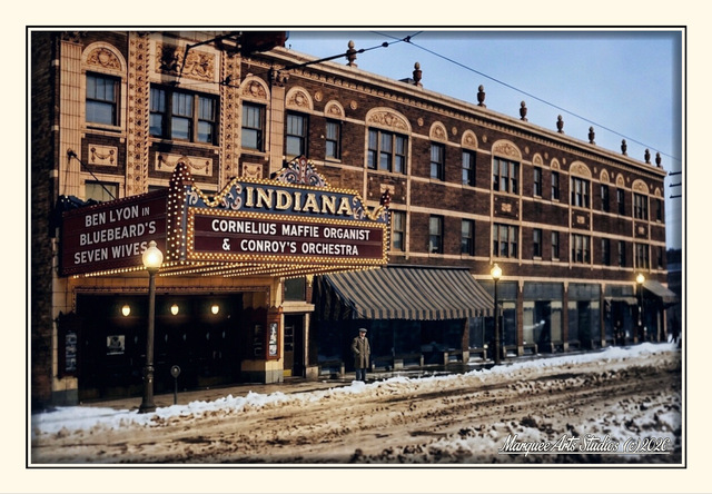 The Indiana seen in a shot from Winter of 1927.