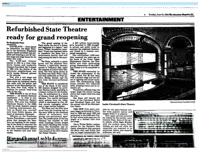 Saving a Movie Palace (1984)