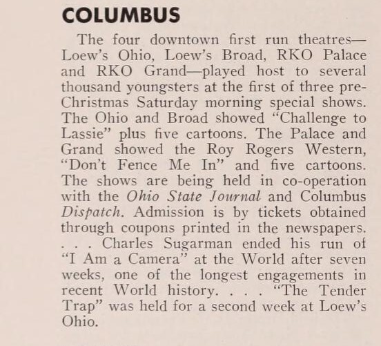 December 1955 News
