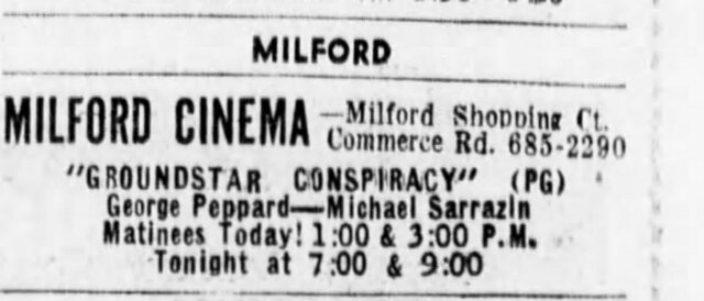 Milford Independent Cinema