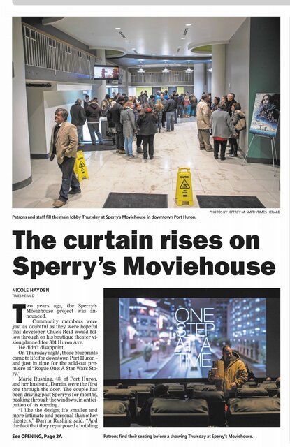 Sperry’s Moviehouse Port Huron