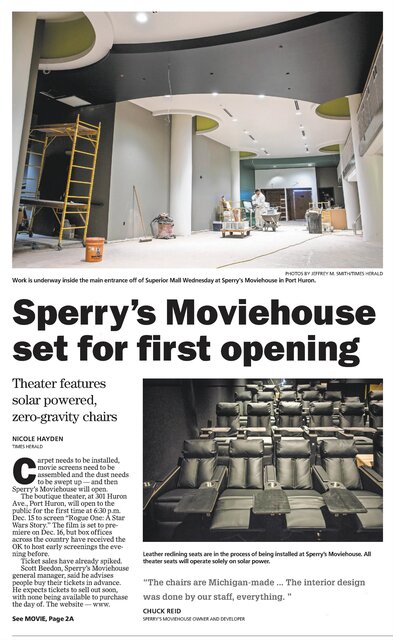 Sperry’s Moviehouse Port Huron