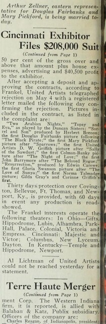 May 1927 News